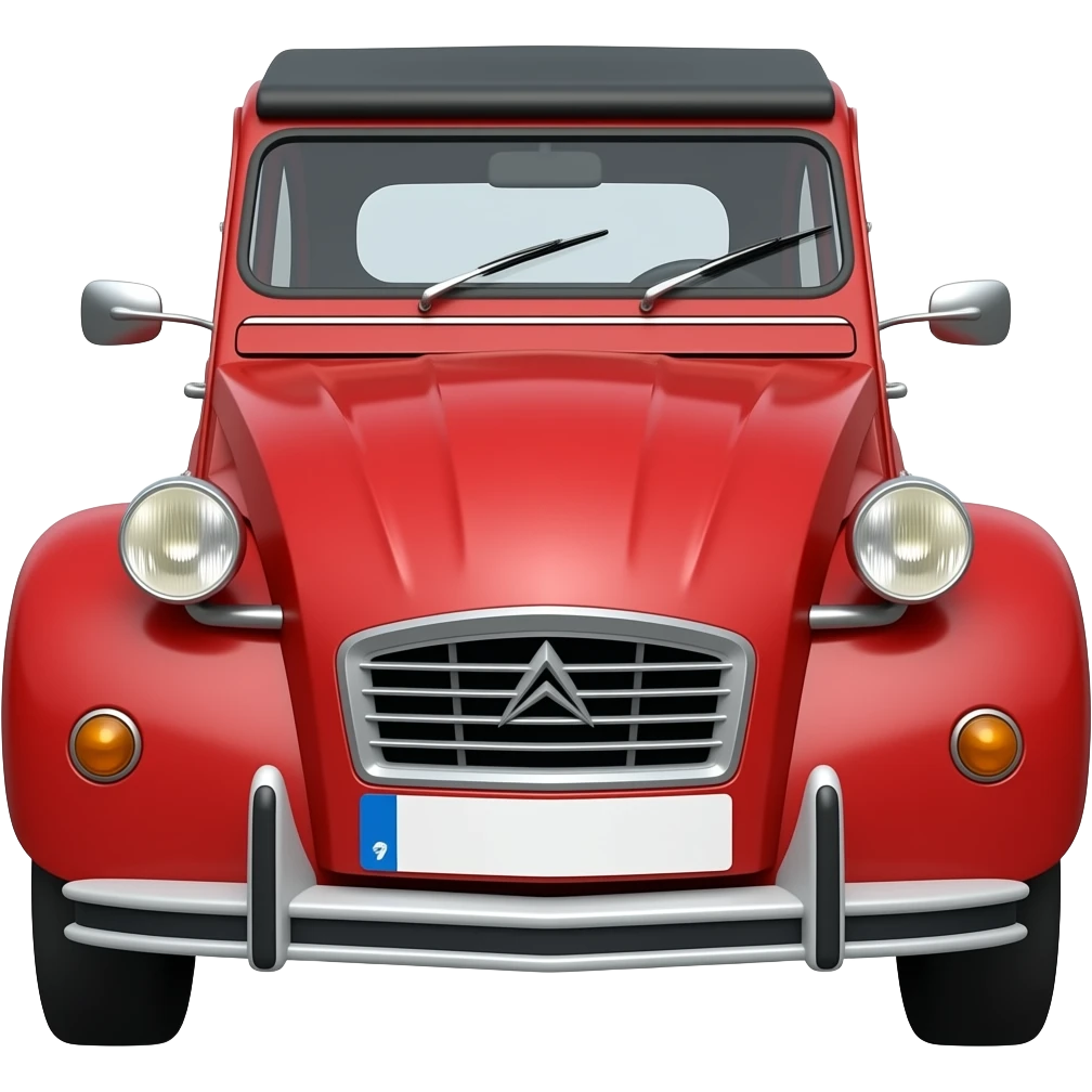 2CV red emoji