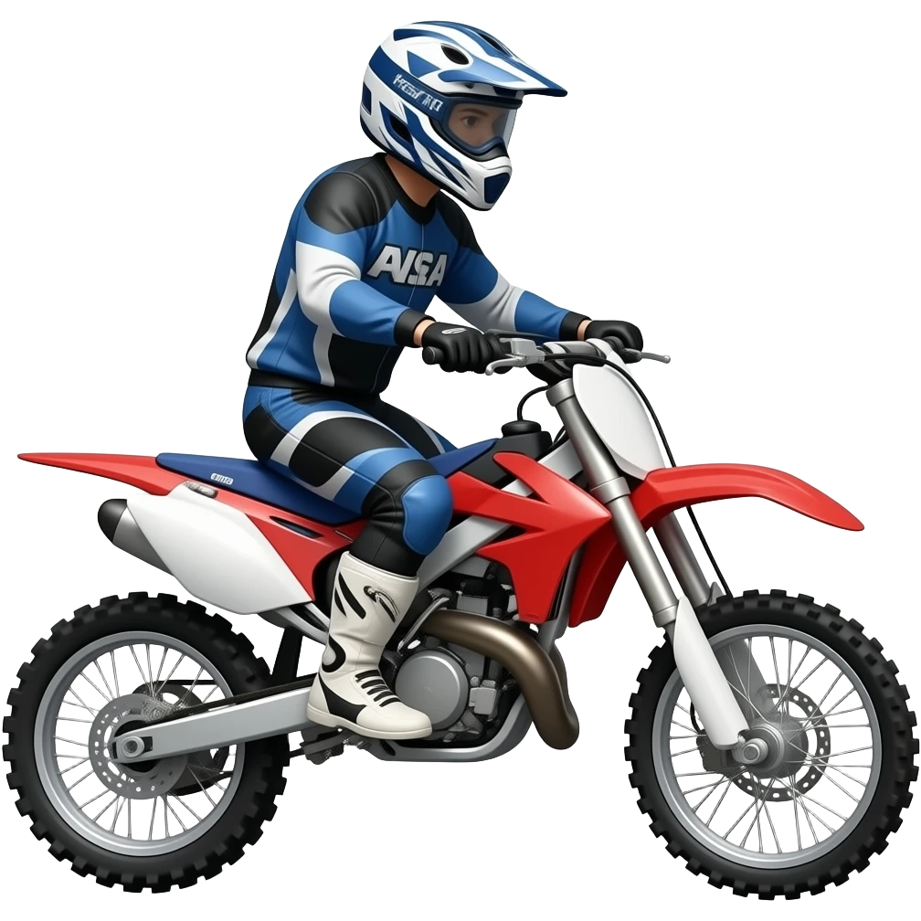 Motocross emoji