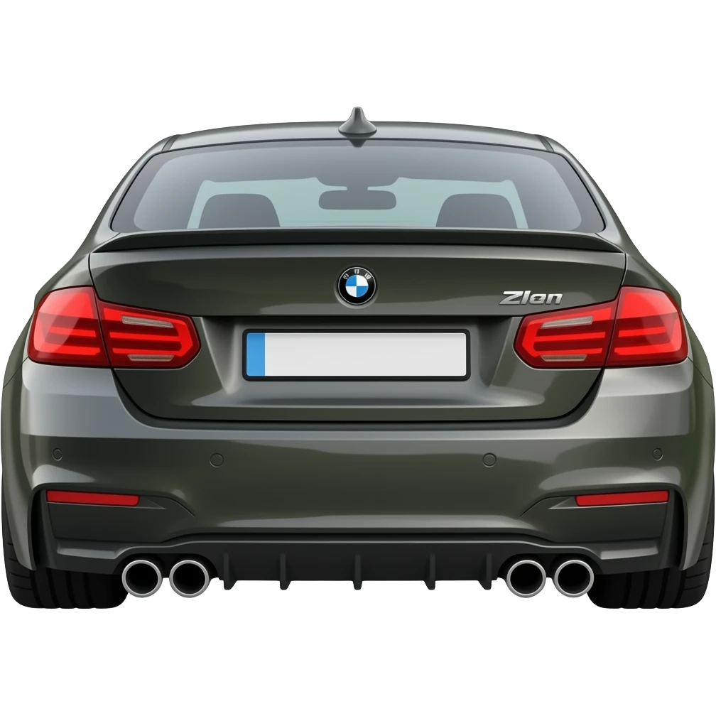 Bmw black spoiler emoji