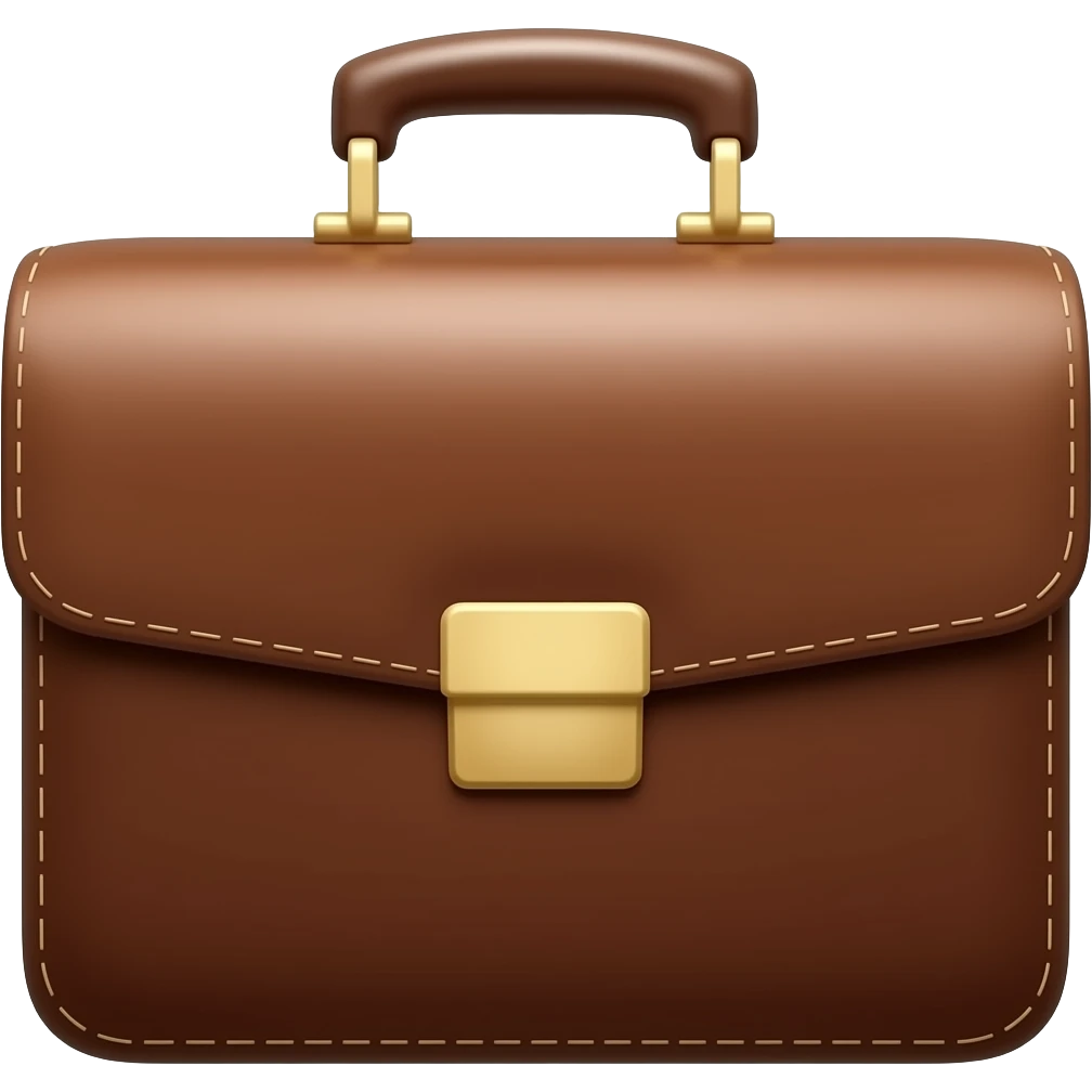 maletin marron emoji