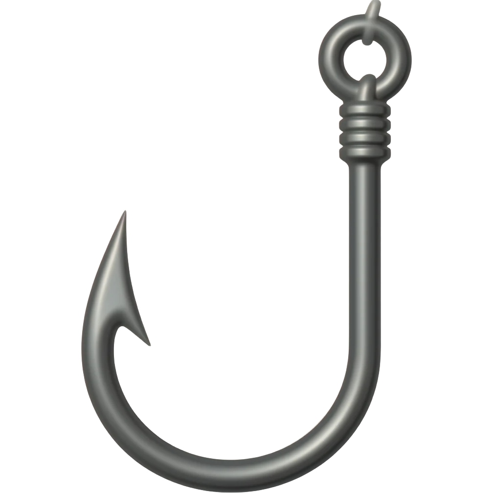 bait hook emoji