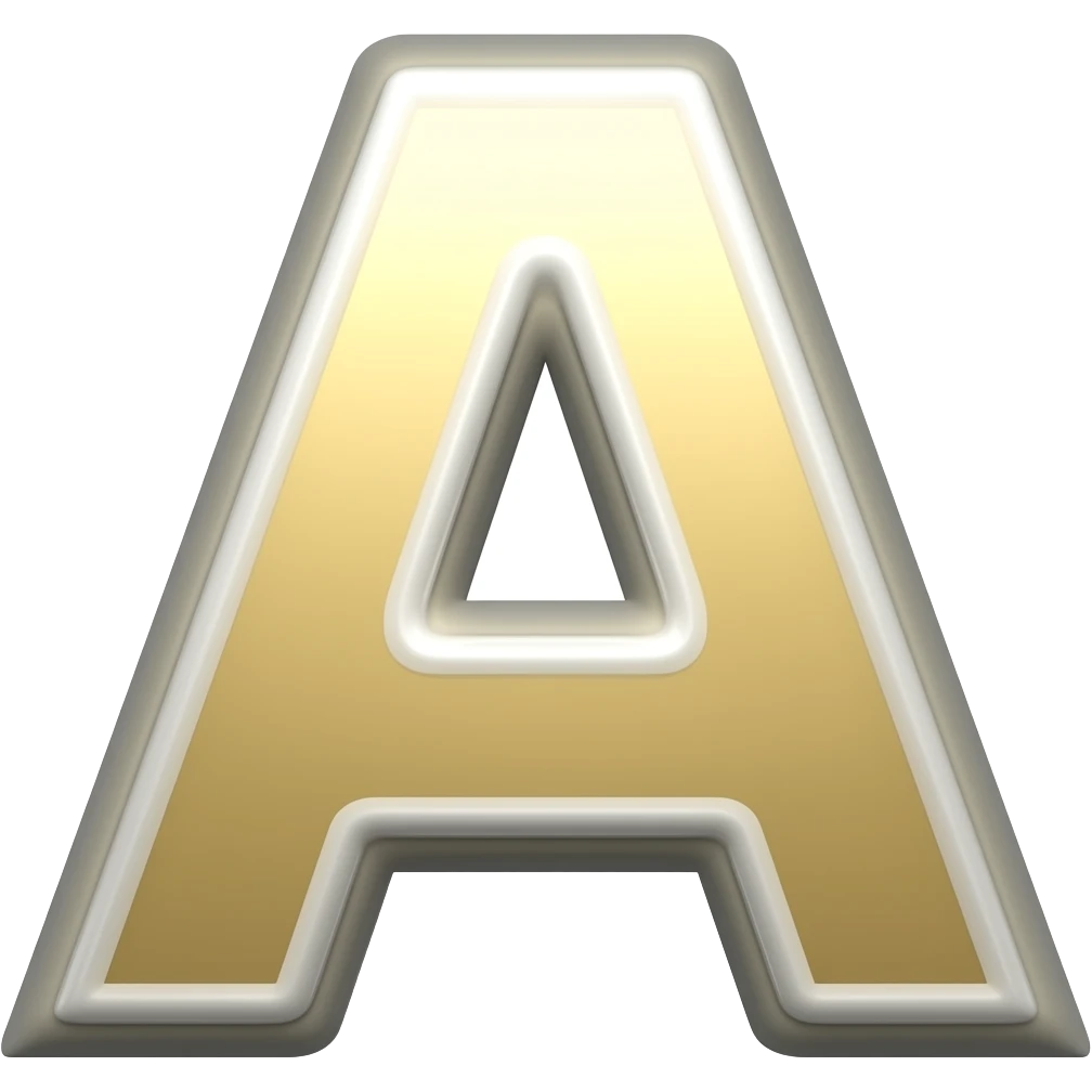 letter a emoji