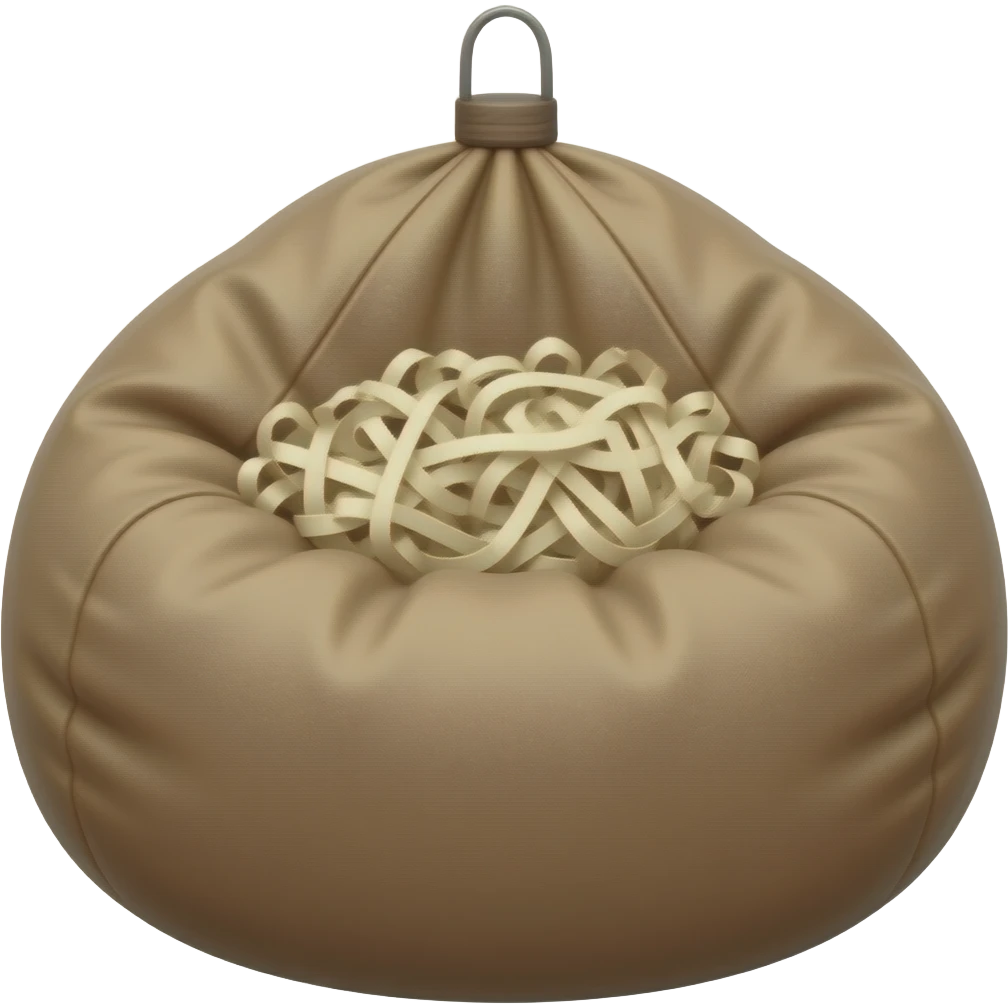 beanbag emoji