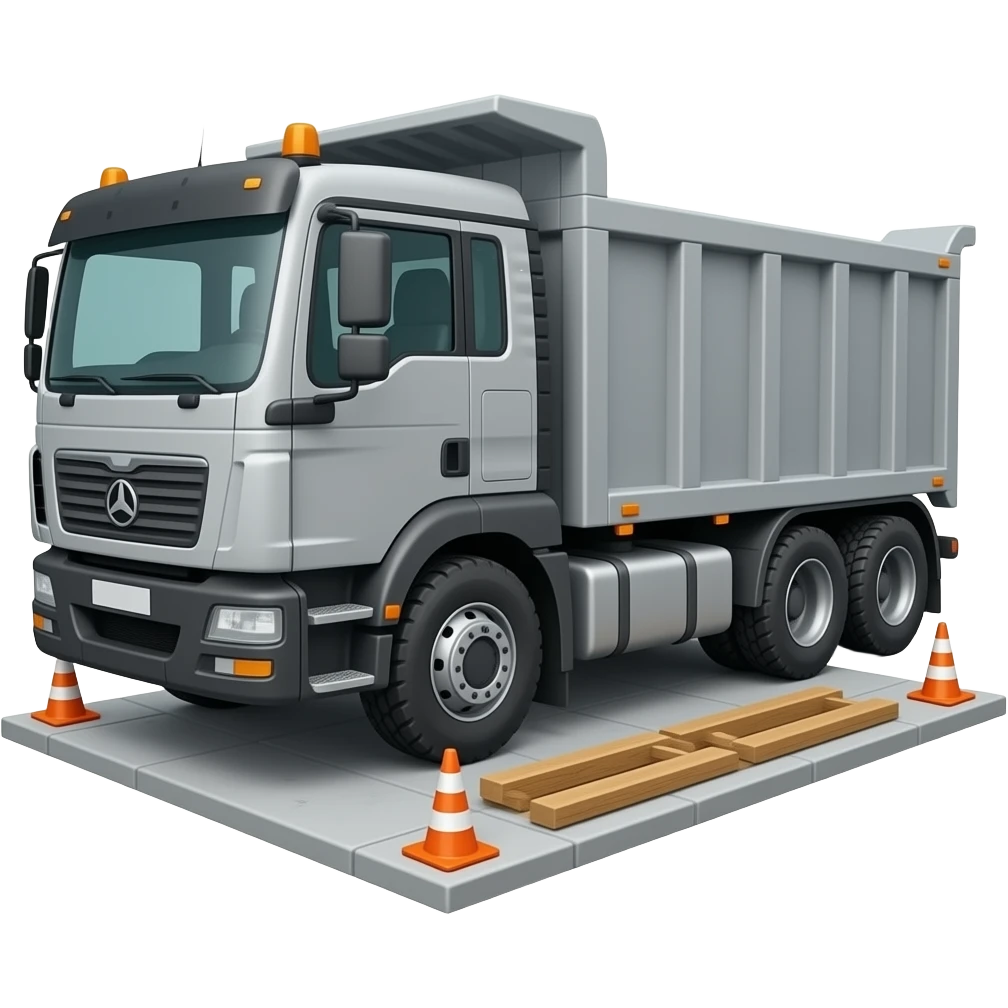 camion 12 roues construction emoji