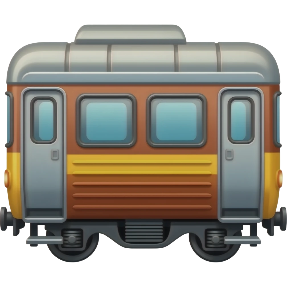 🚂🚃 emoji