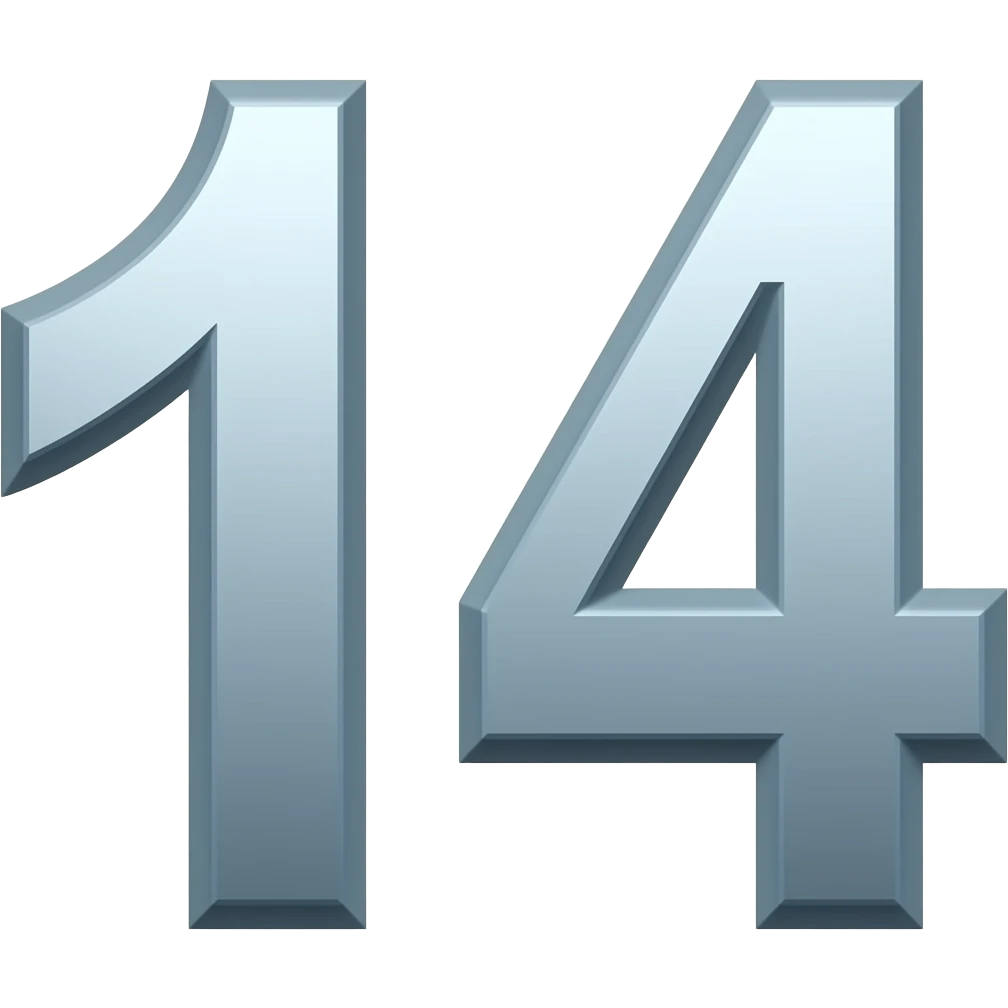 14 emoji