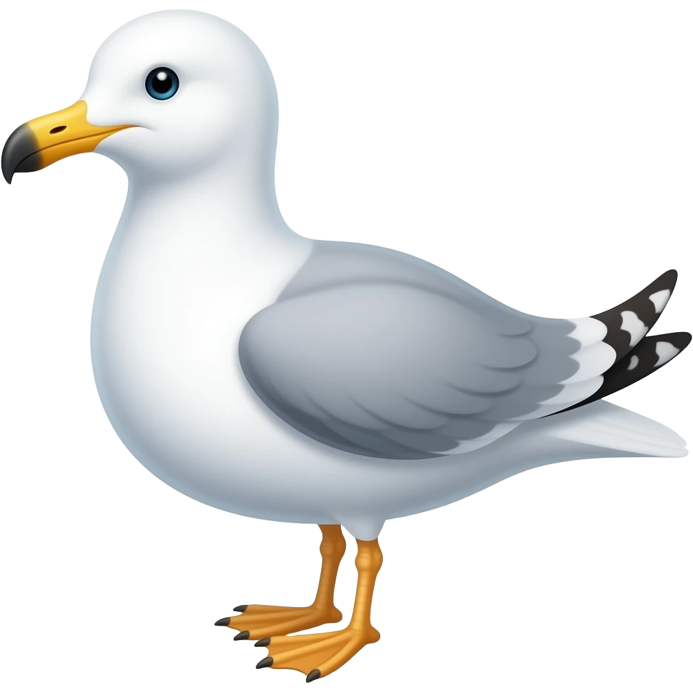 Seagull shoes emoji