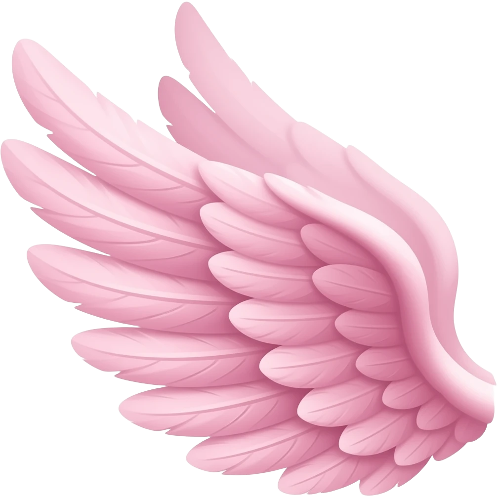 pink Wings emoji