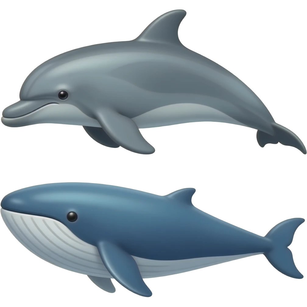🐬🐳 emoji