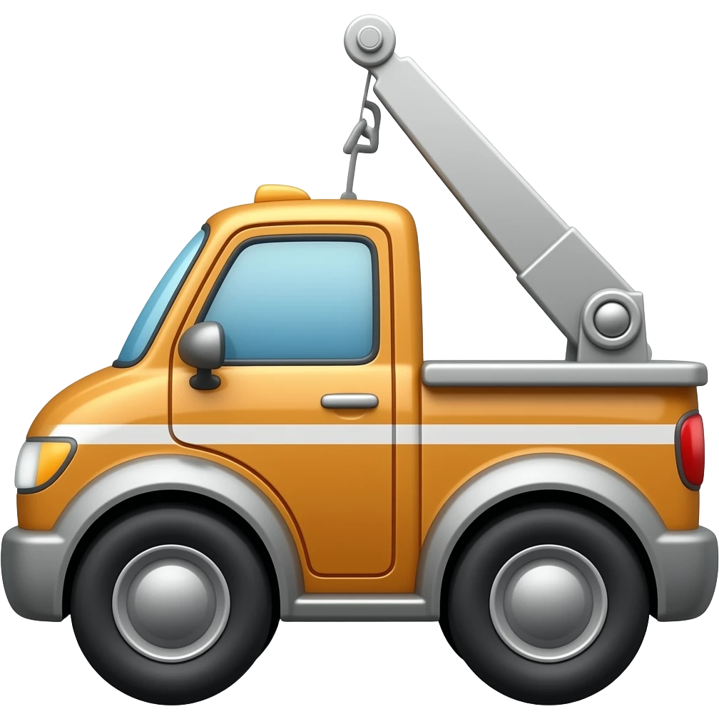 tow truck emoji
