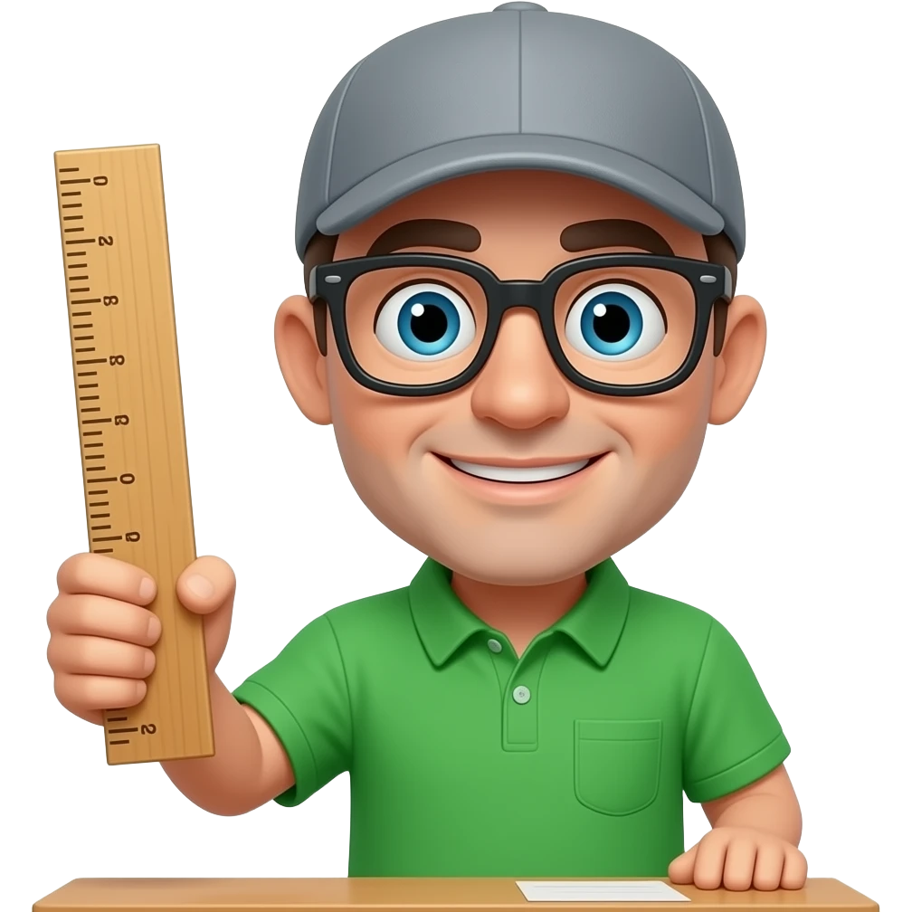 Baldi, do desenho animado Baldi's Basics. emoji