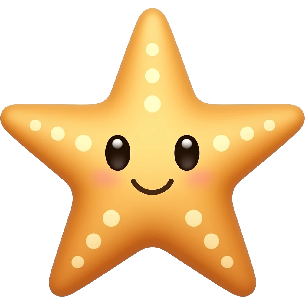 cute simple starfish emoji emoji