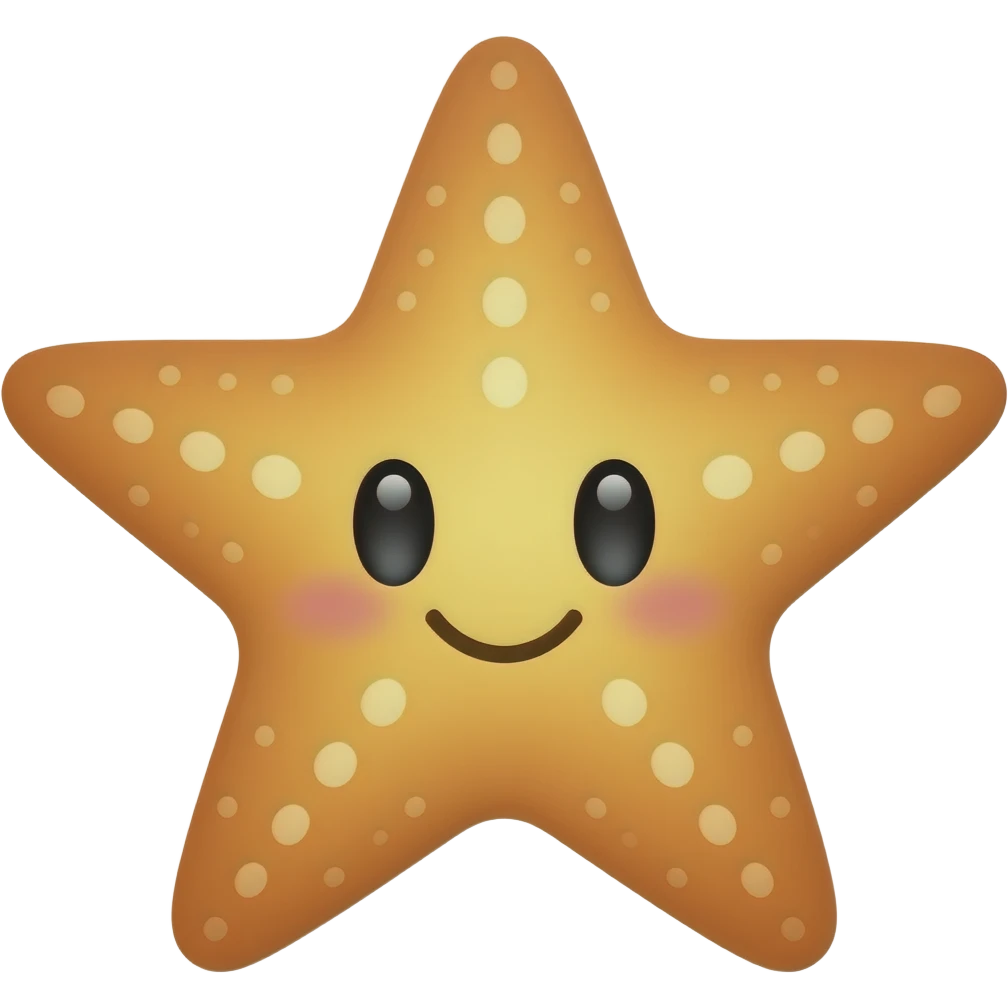 simple cute starfish emoji emoji