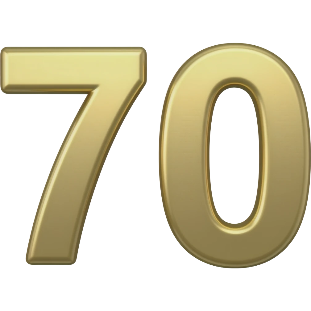 70 emoji