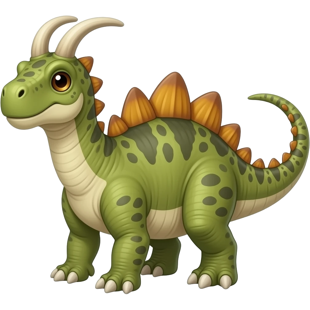 Cute Tepetlisaurus-Iktomisaurus-Koholasaurus-Yumkasaurus-Titankasaurus-hybrid emoji