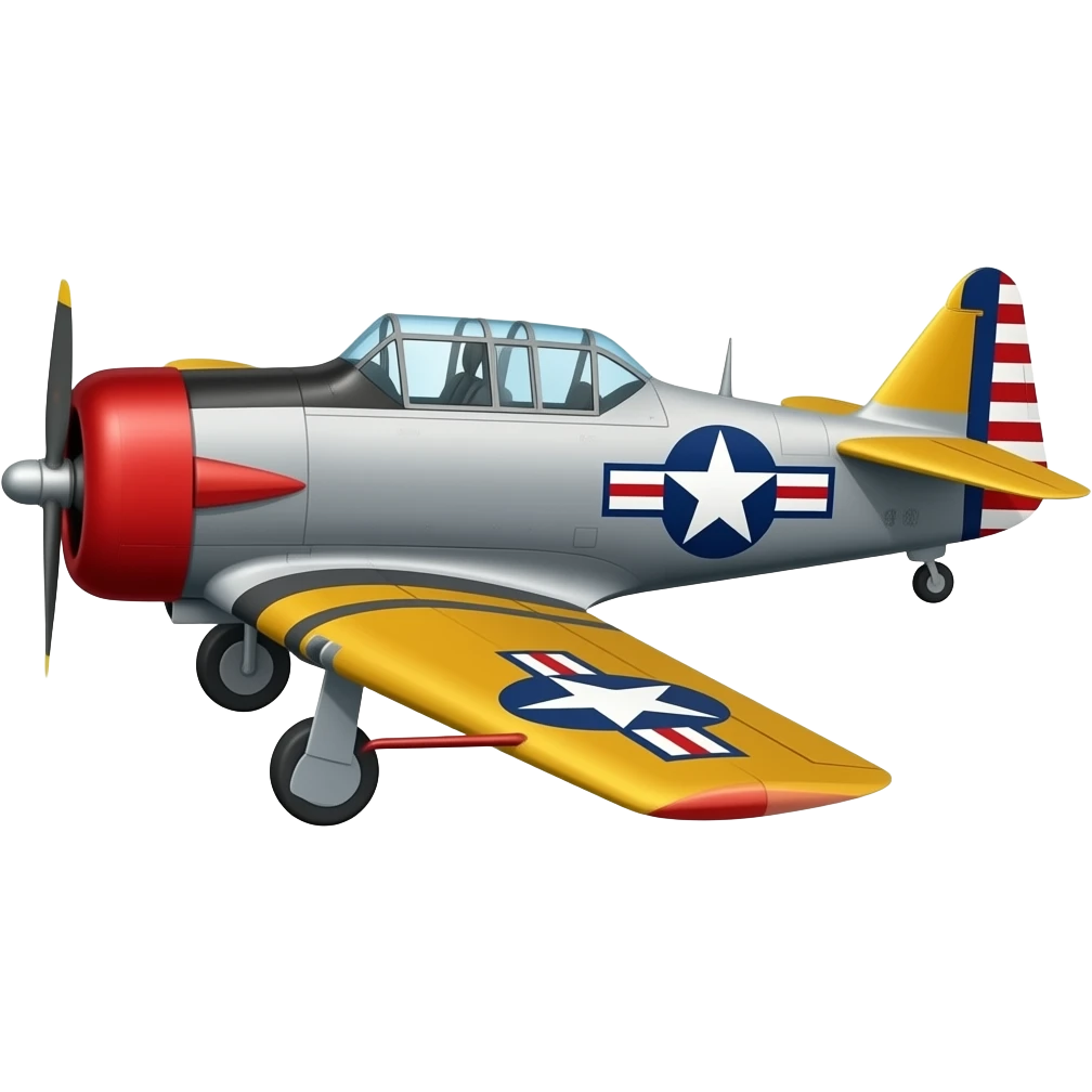 North American T‑6 Texan emoji
