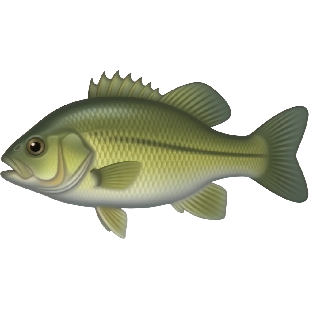 Bass fish emoji