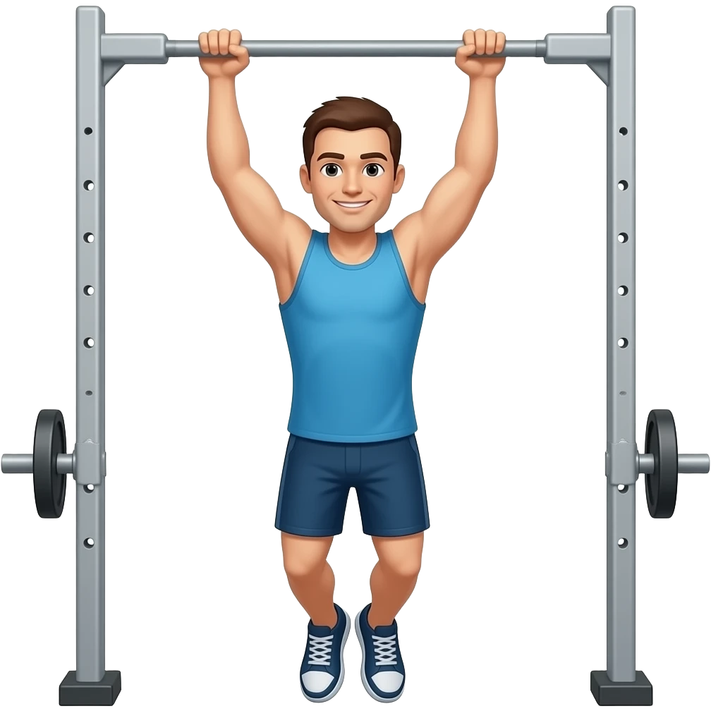 pull-ups exrice man emoji