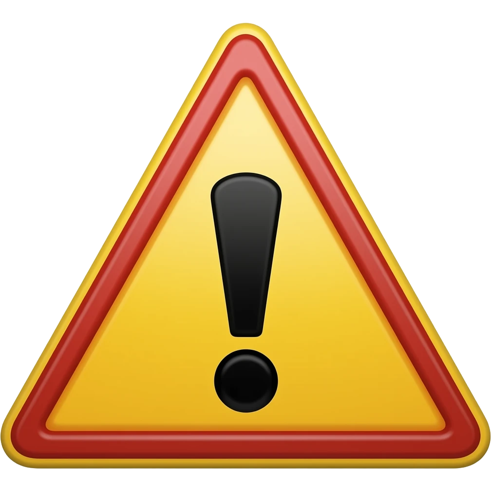 warning sign emoji