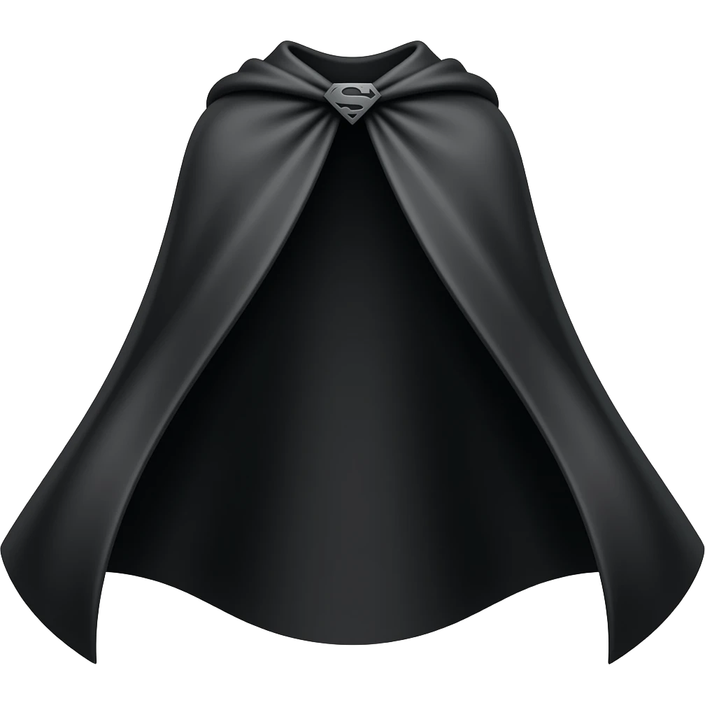 black cape emoji