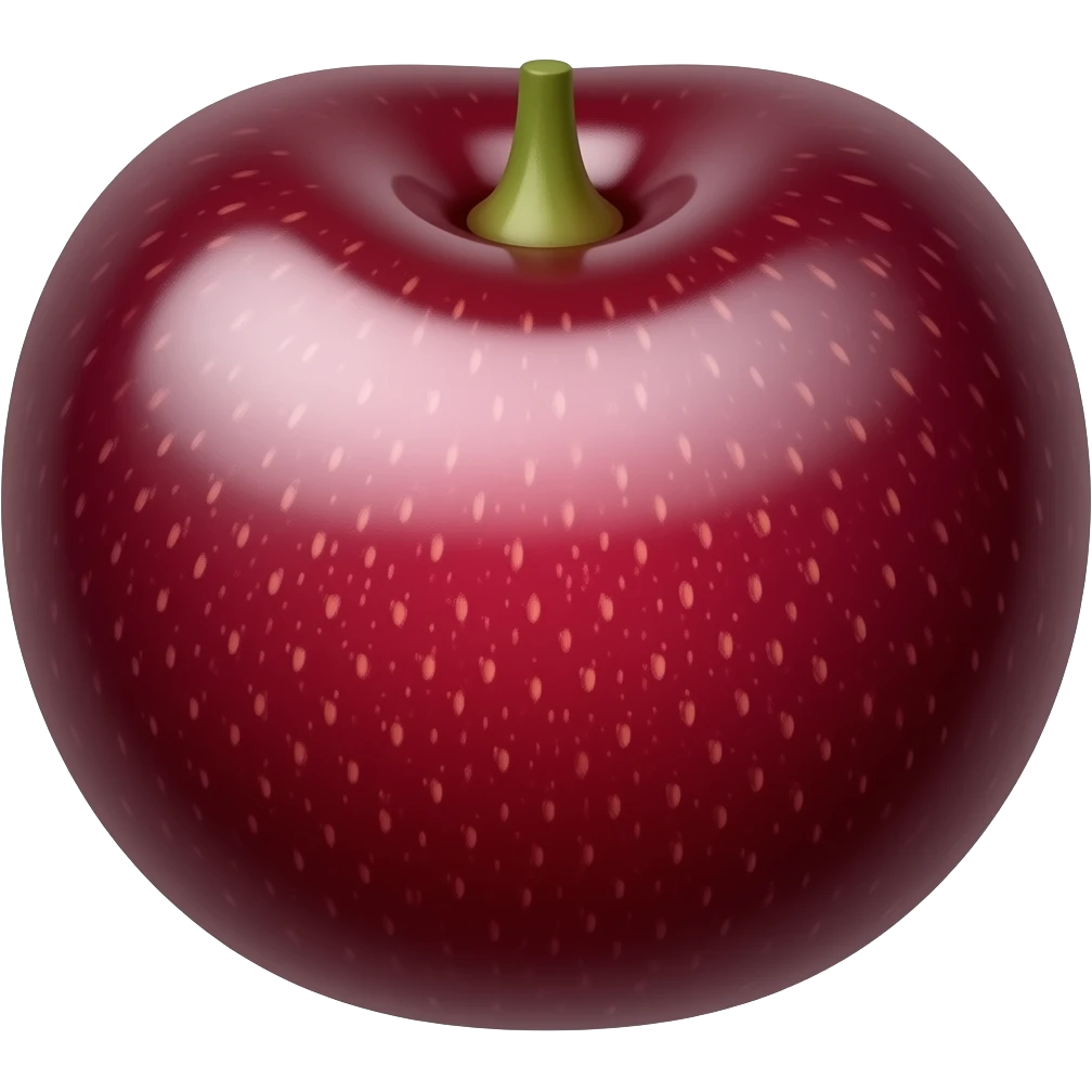 Burgundy cherry emoji