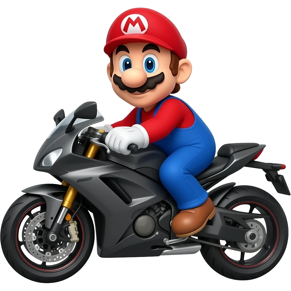 Mario moto emoji