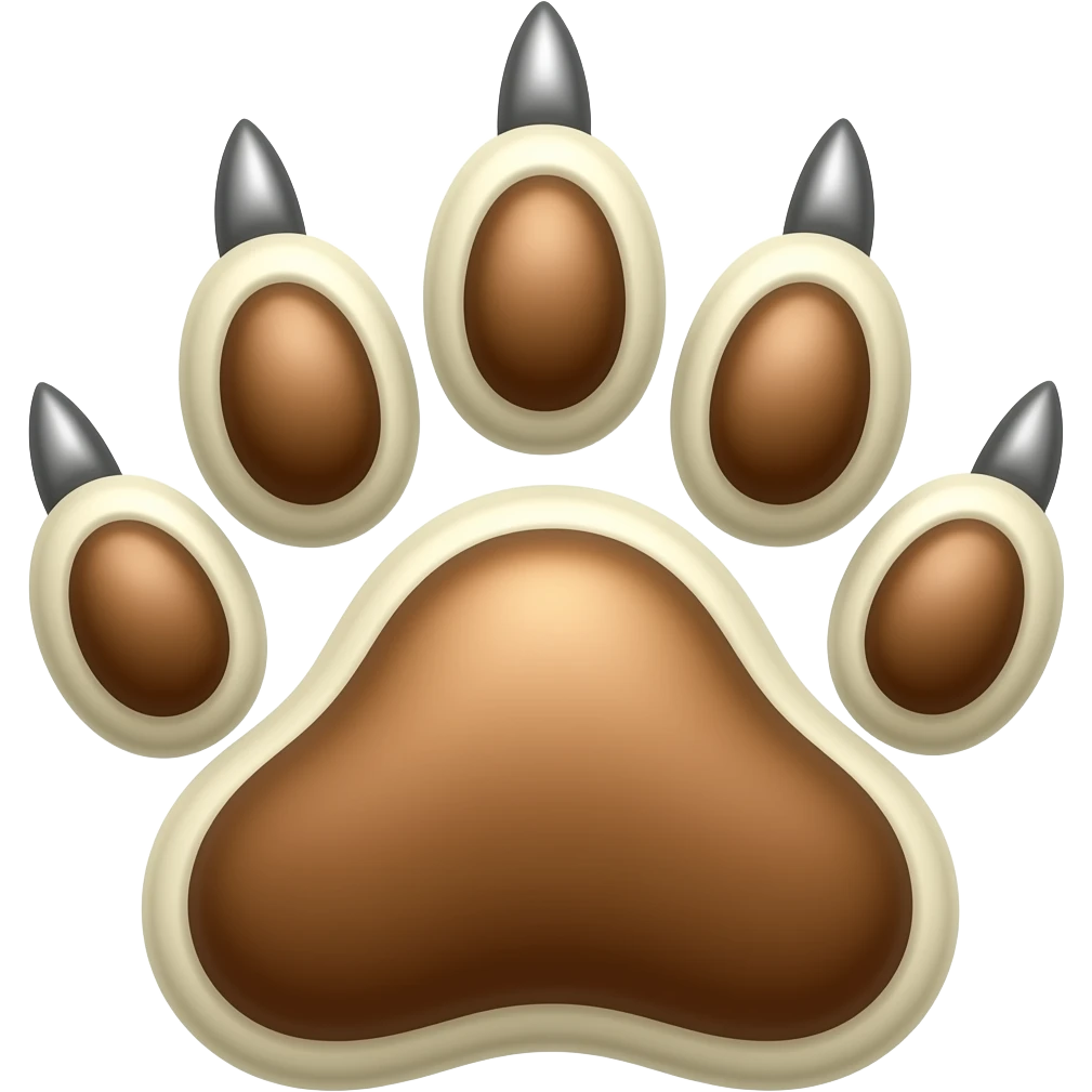 beast paw emoji