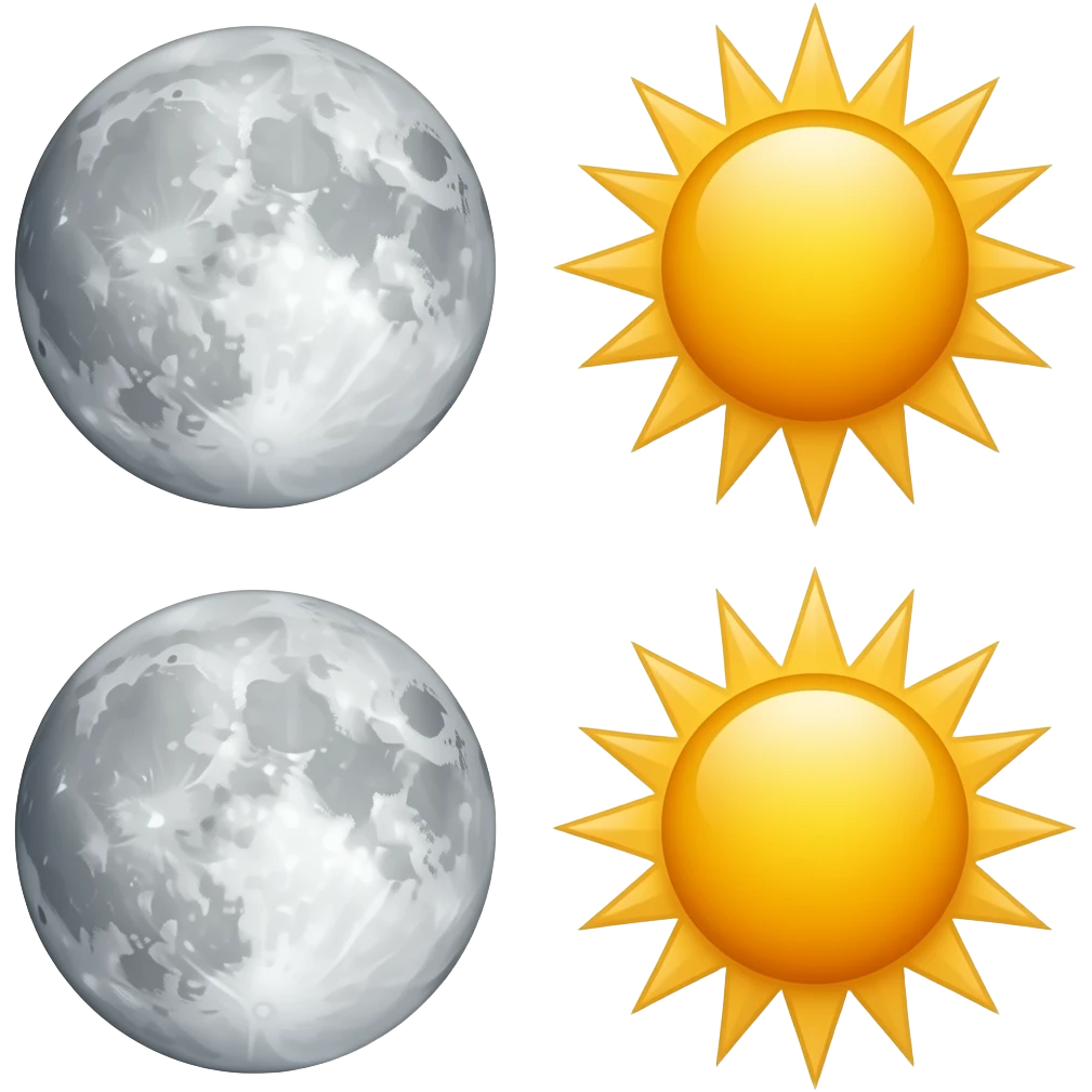 🌛🌞🌜🌞 emoji