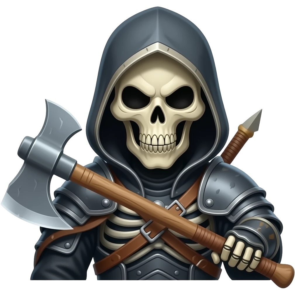 Reaper With Axe emoji