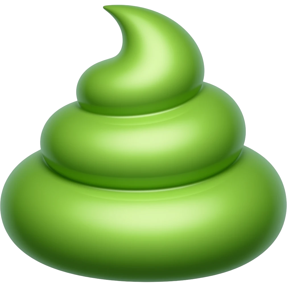Green Poop emoji