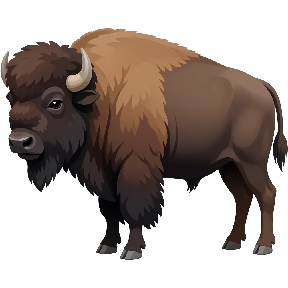 Bison emoji