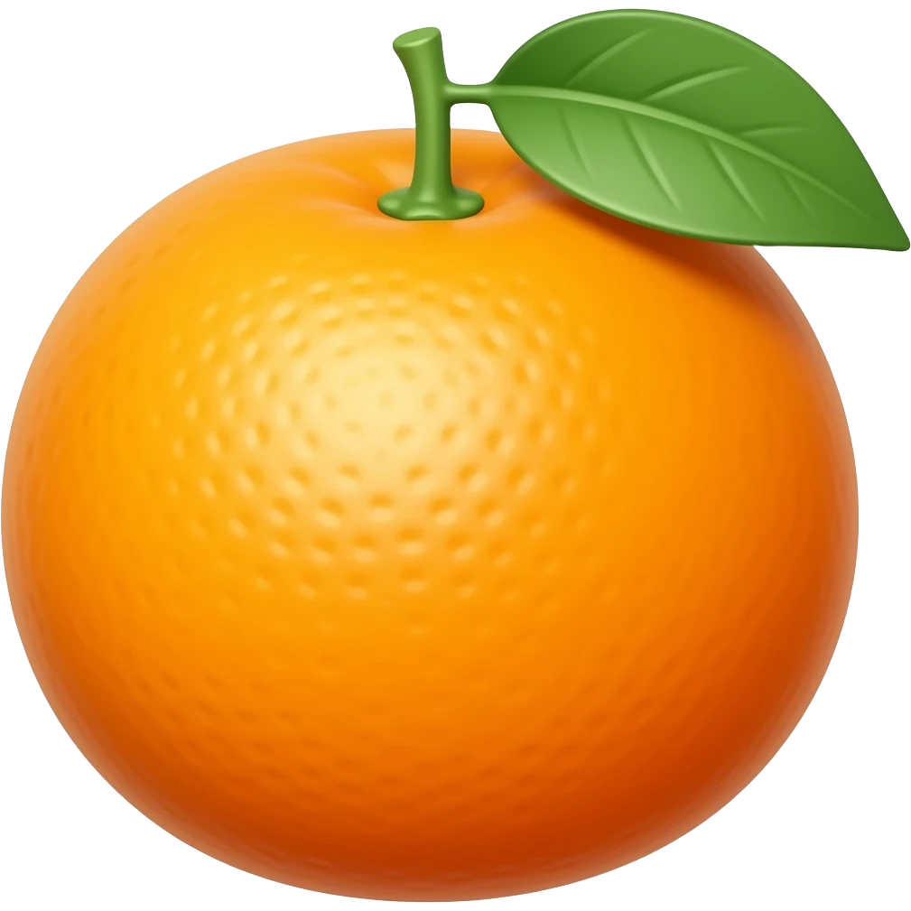 Orange emoji