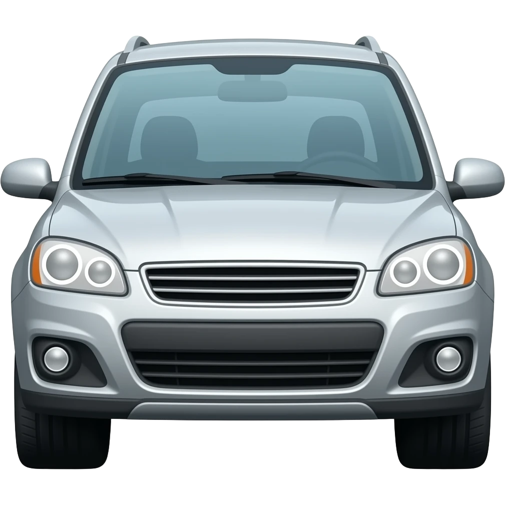 Um carro emoji