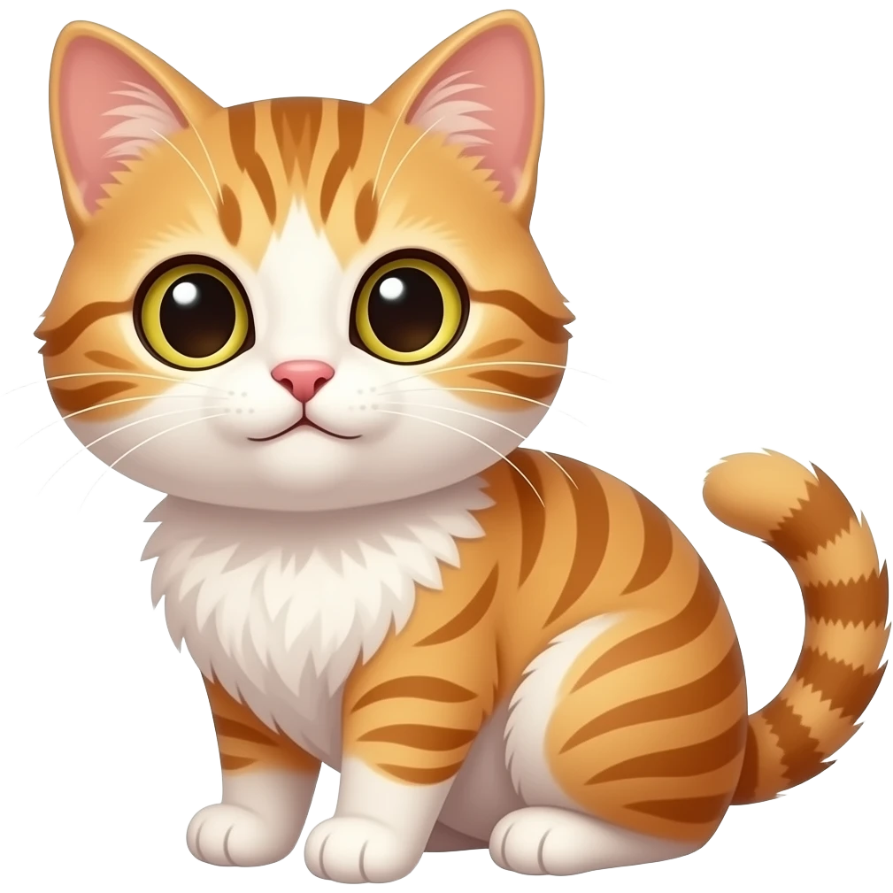 Tatlı kedi emoji