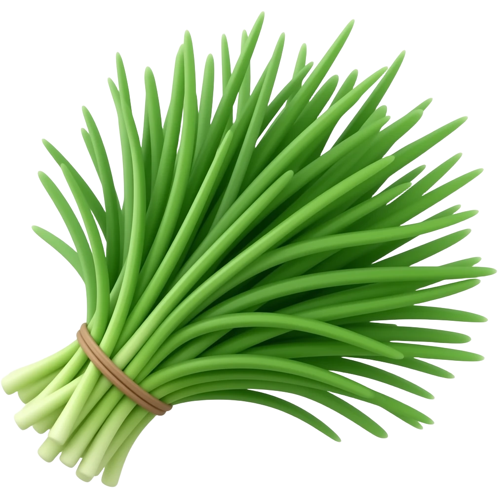 Realistic Chive emoji