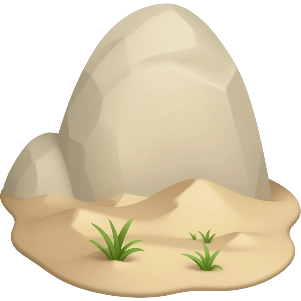 Sand emoji