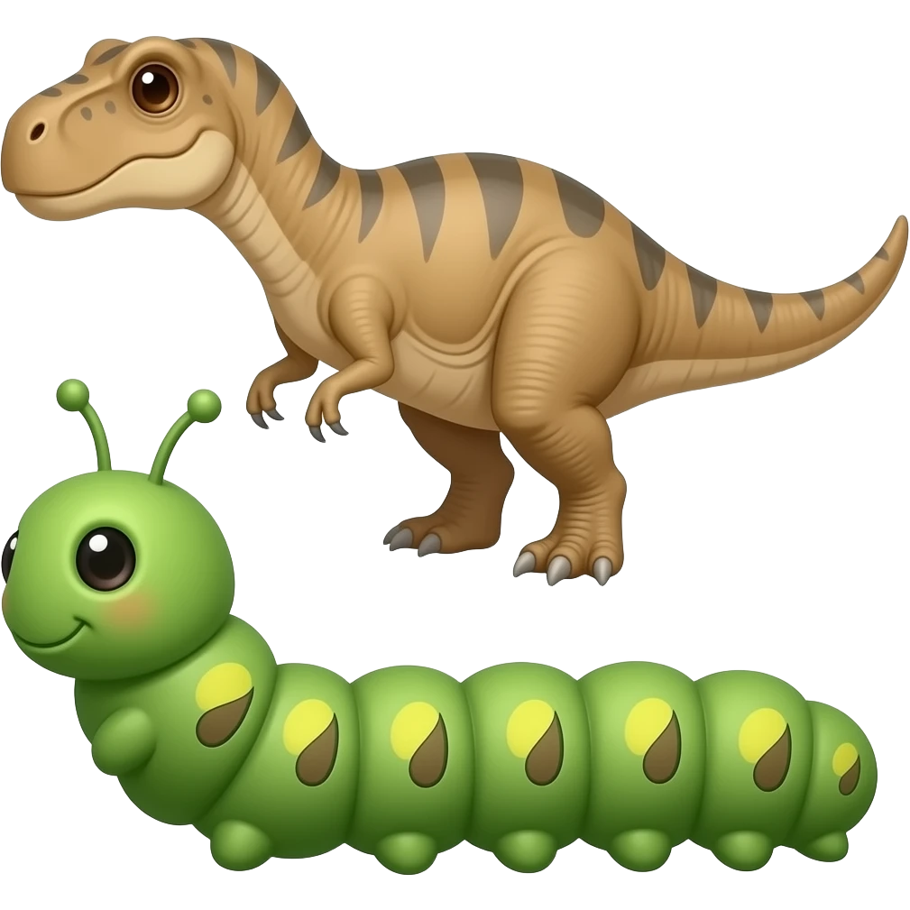 🦕🐛 emoji
