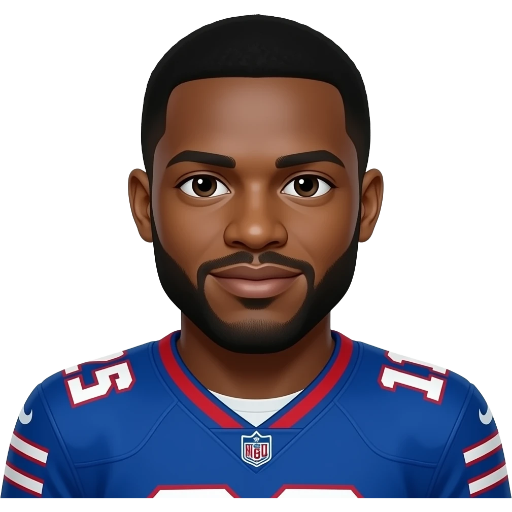 Buffalo bills football player emoji