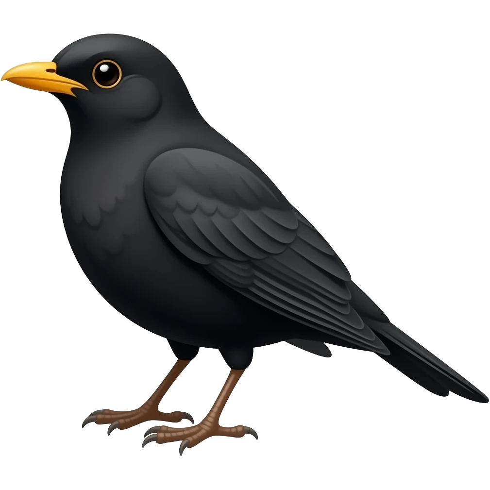 🐦‍⬛ emoji