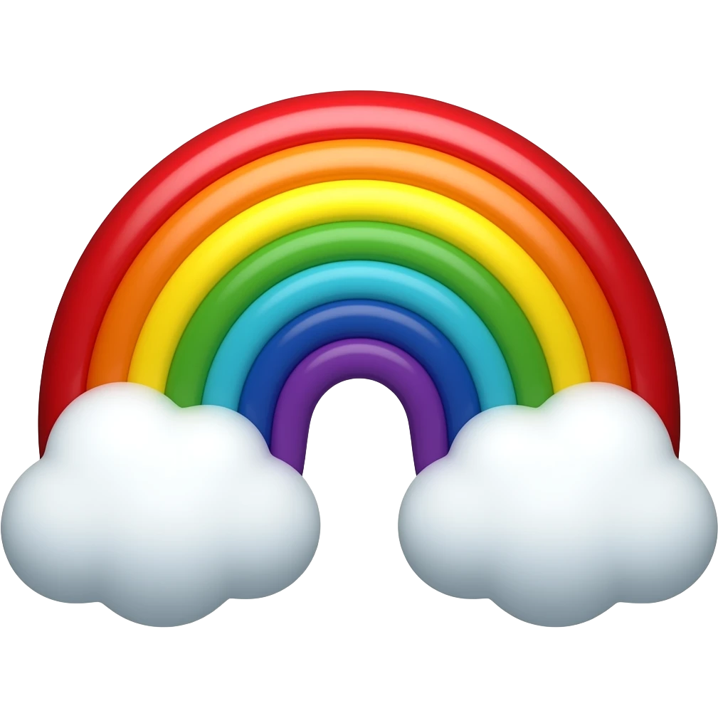 Rainbow emoji