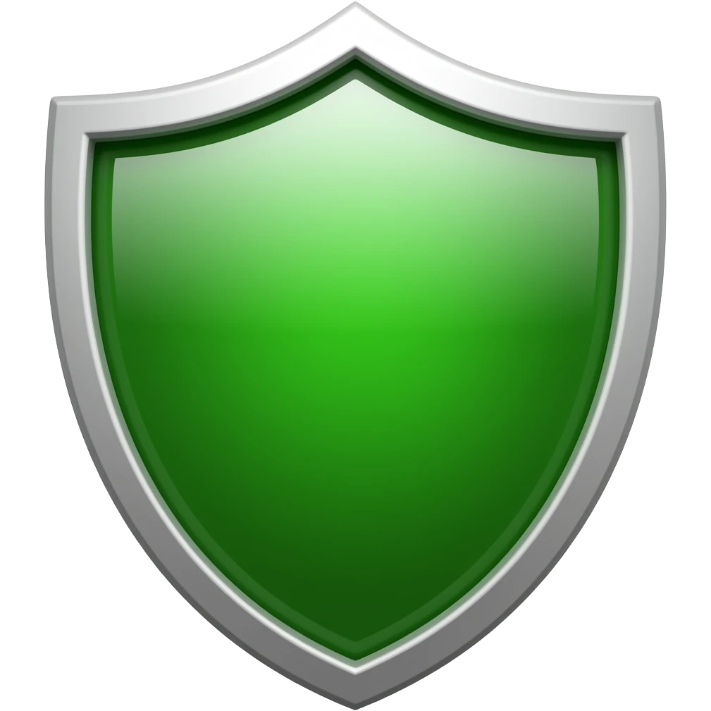green shield emoji