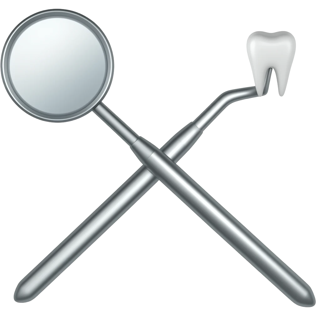 Espejo dental emoji