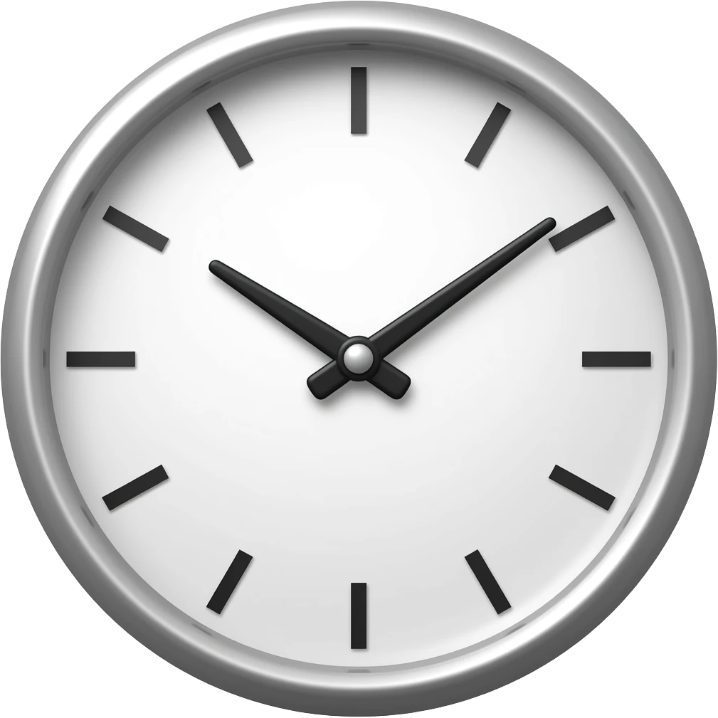 Time emoji