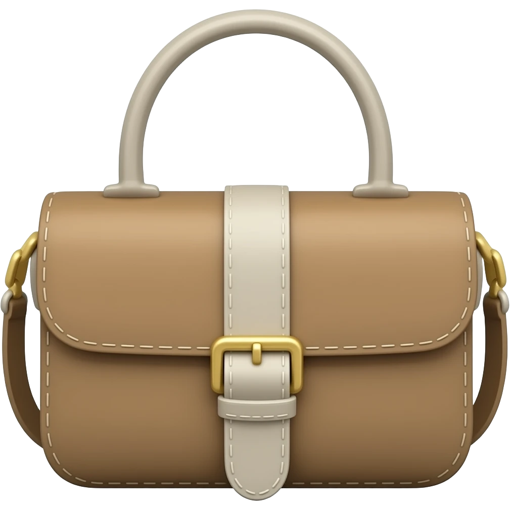 shoulder bag polene emoji