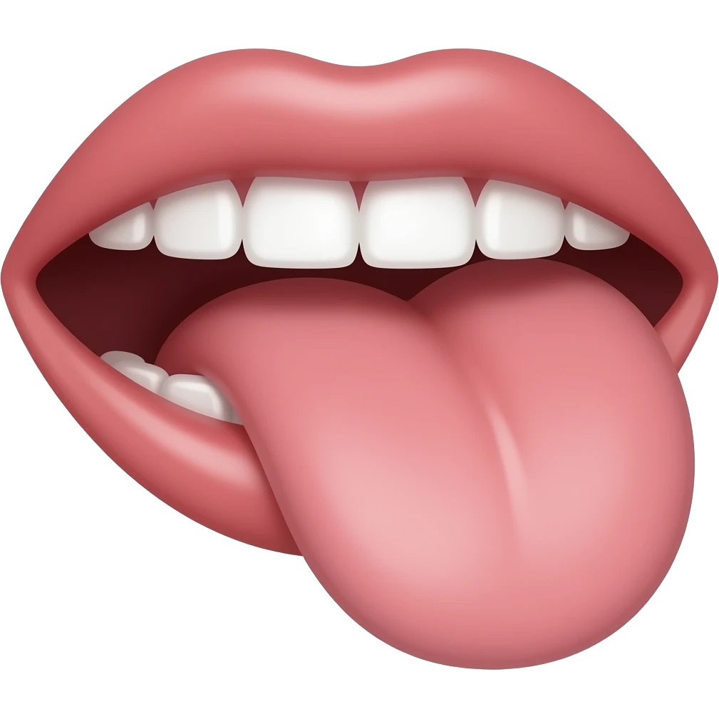 tongue emoji