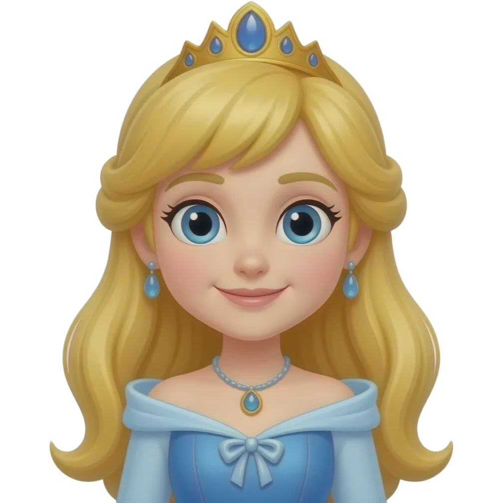 استیکره پرنسس انیمیشن دریاچه قو رو میخوام emoji