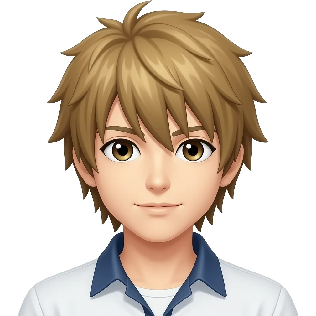 emoji of light yagami face from deathnote emoji