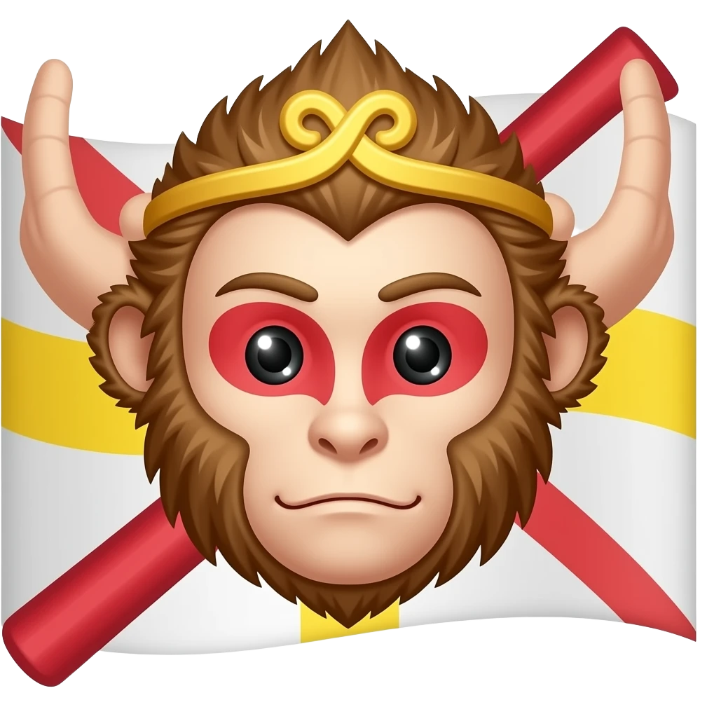 Hanuman flag emoji