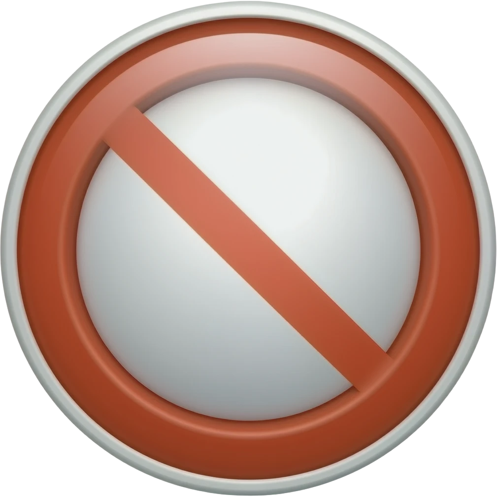 stop emoji