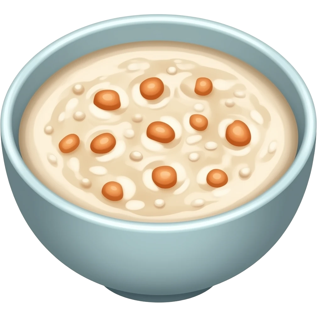 plain porridge emoji